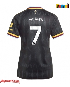 Aston Villa John McGinn #7 Tricou Fotbal Replică 2026-27 Femei Deplasare